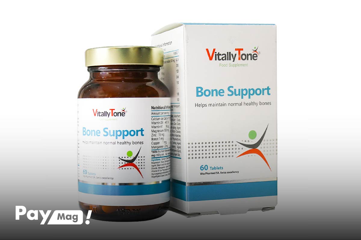 قرص بون ساپورت Bone Support ویتالی تن Vitally Tone