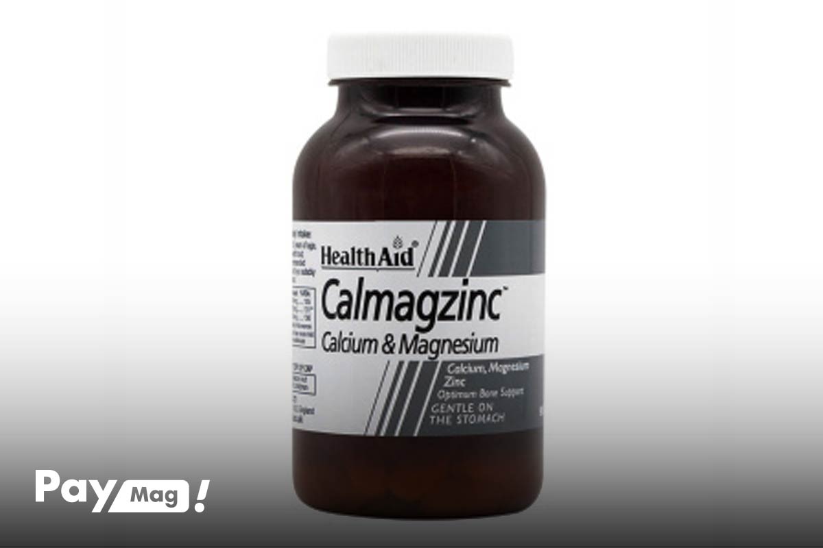 قرص کلسیم کلمگزینک Calmagzinc هلث اید Health Aid