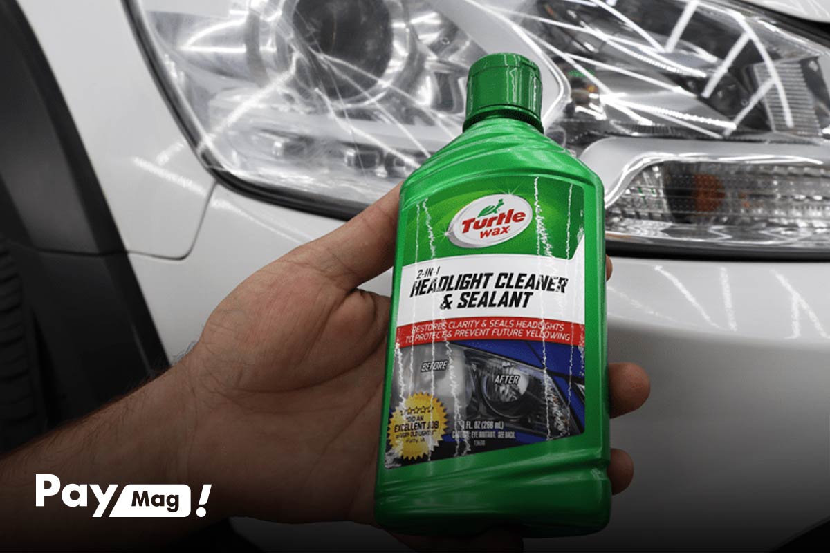 پولیش Turtle Wax مدل Headlight Cleaner & Sealant