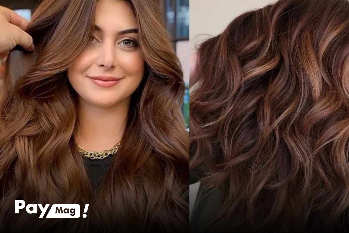 رنگ موی تنباکویی بلوند