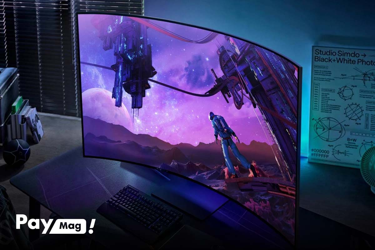 رنگ‌های زنده در مانیتور oled