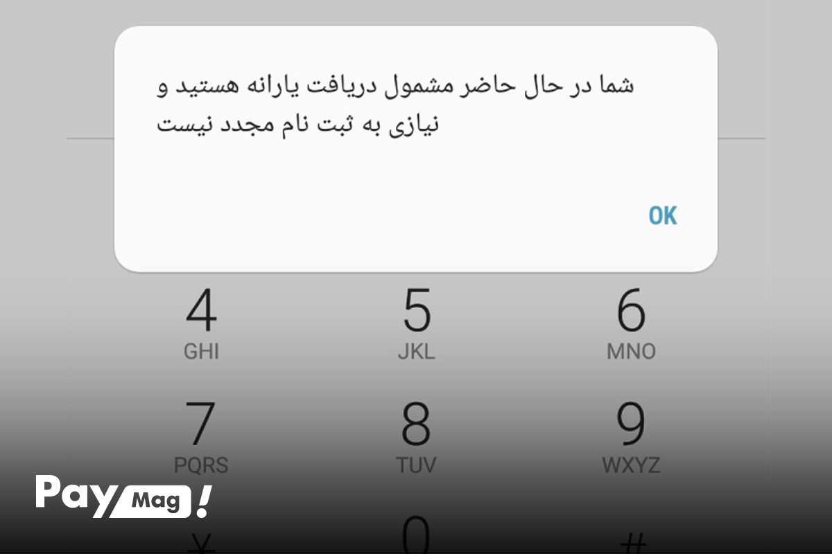 استعلام یارانه با کد دستوری