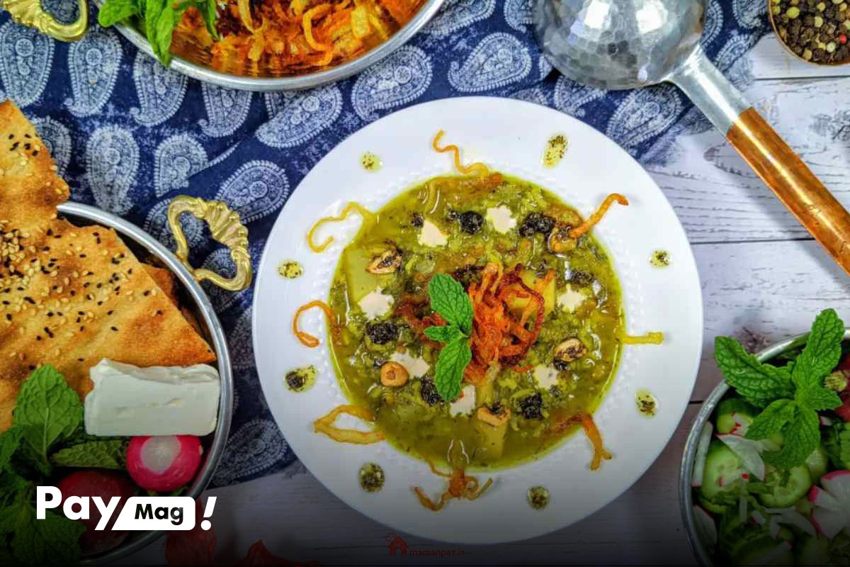 مراحل تهیه آش ترخینه