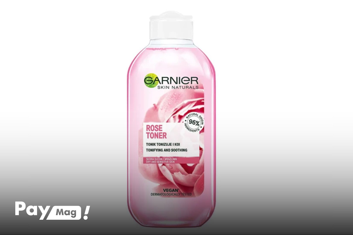 تونر پاک کننده صورت گارنیه Garnie Rose Toner