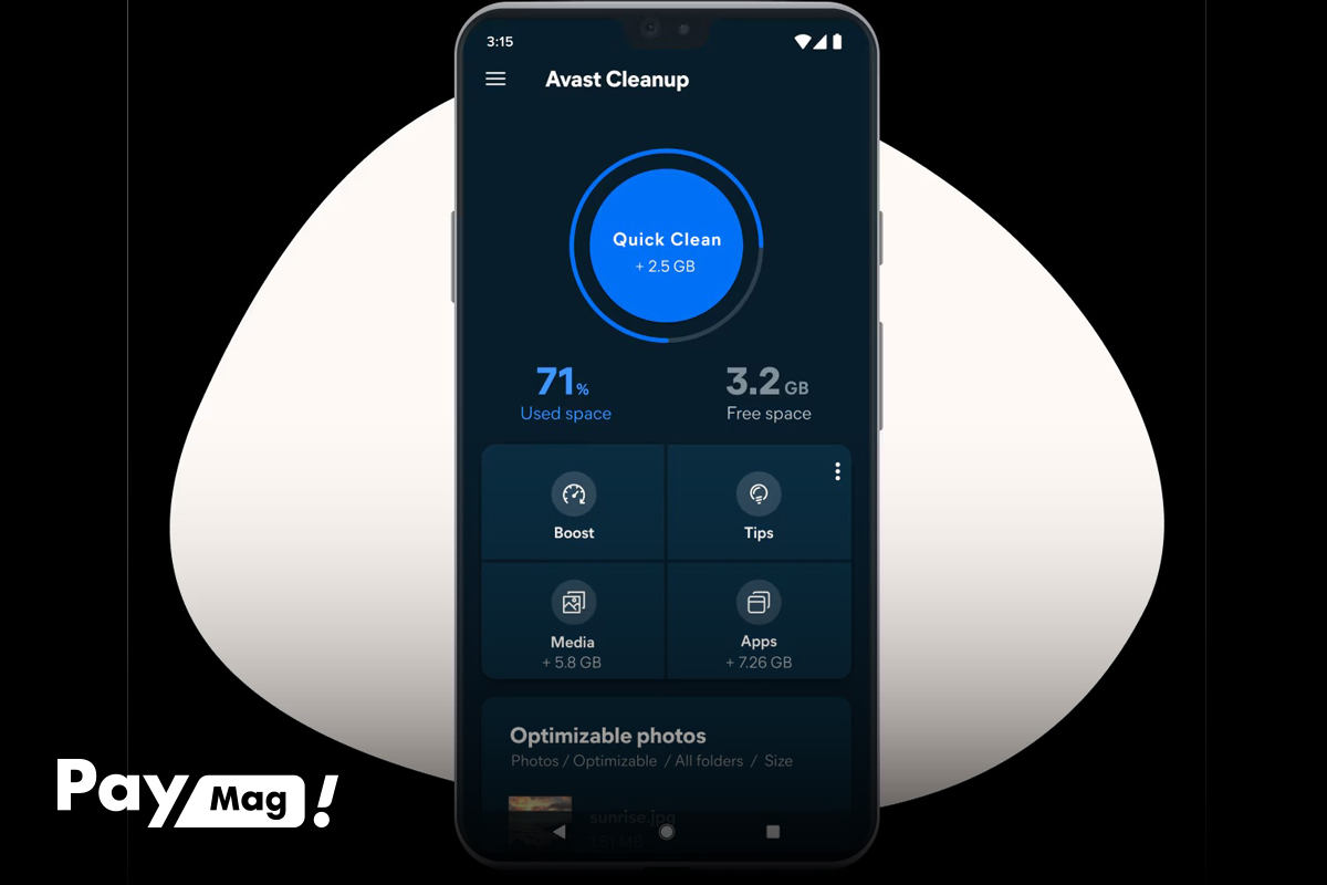 اپلیکیشن Avast Cleanup