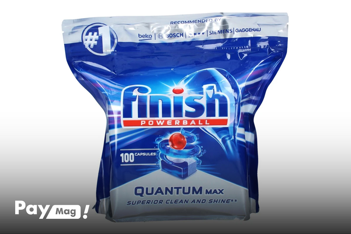 قرص ماشین ظرفشویی فینیش Finish مدل کوانتوم مکس Quantum Max