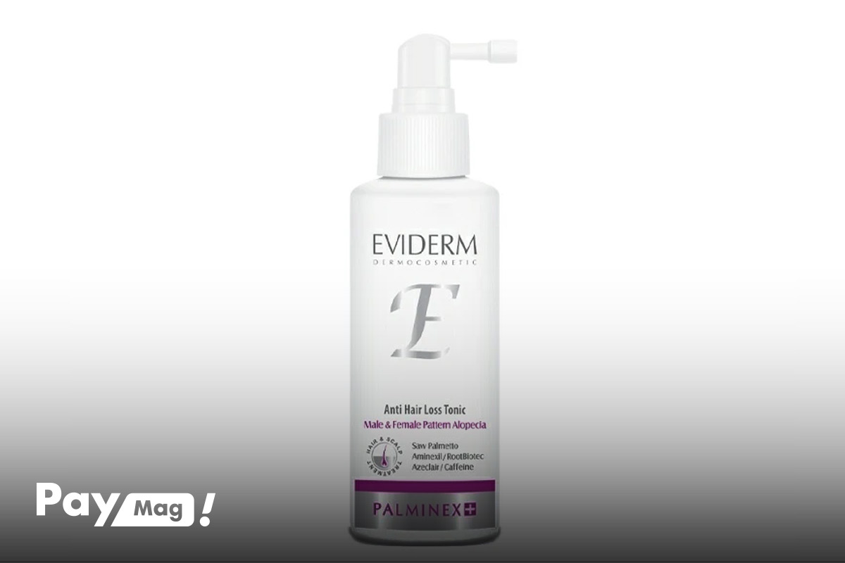 تونیک تقویت کننده مو اویدرم Eviderm مدل Palminex Plus