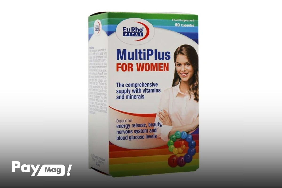 کپسول مولتی ویتامین Multiplus یوروویتال Eurovital