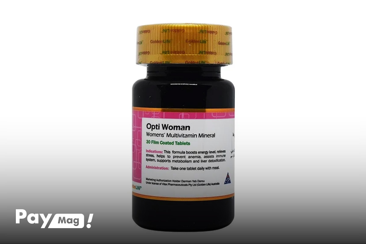 قرص Opti Woman گلدن لایف Golden Life