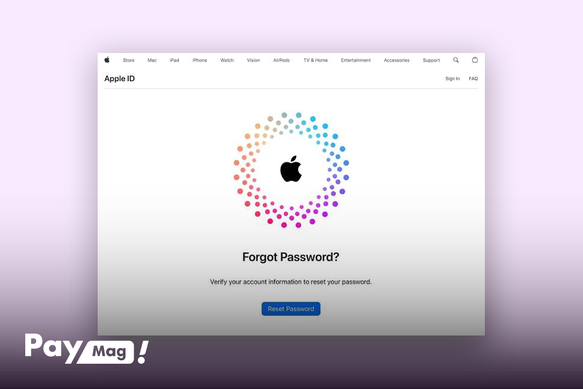پشتیبانی apple id