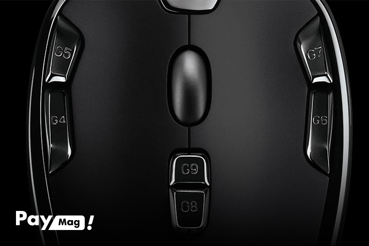دکمههای لاجیتک مدل G300s